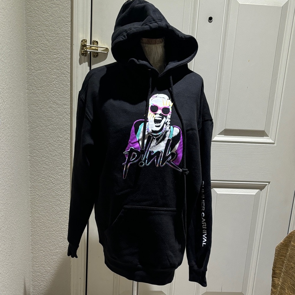 Black PINK the Singer Graphic Hoodie